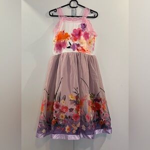 NWOT Bébé Elegant Floral Kids Dress